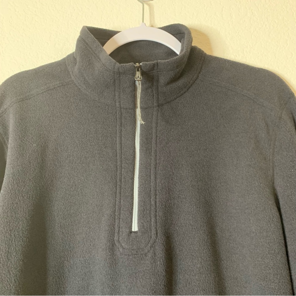 Stio Mens Black Turpin 1/4 zip fleece sweater M - Picture 6 of 12